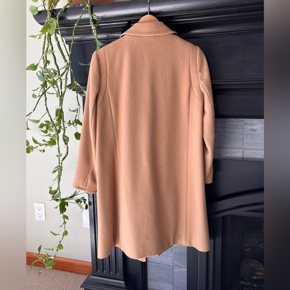 J. Crew Camel Wool Long Coat - Picture 5 of 7